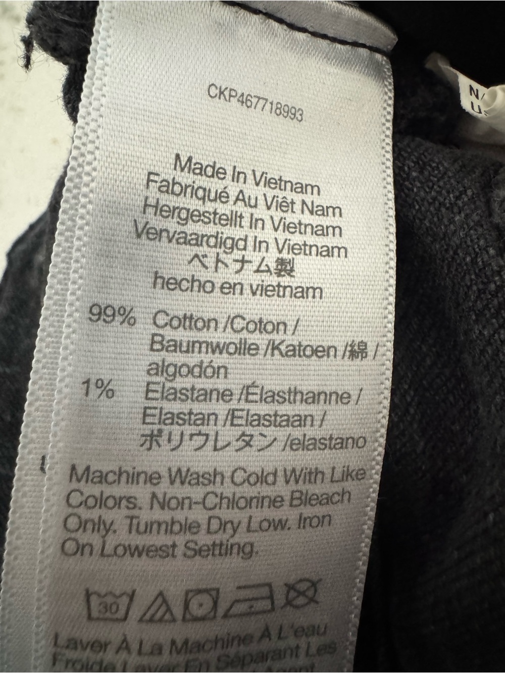 Madewell Washed Black Straight-Leg Jeans - Picture 4 of 7
